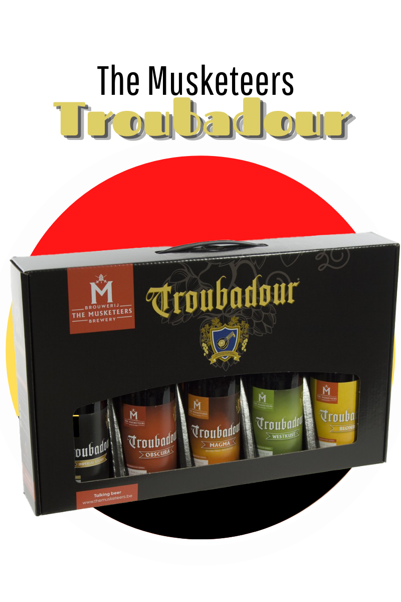 The Musketeers Troubadour Cadeaudoos Pack Brother Beer