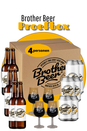 Brother Bier Bier Proefbox 4 personen