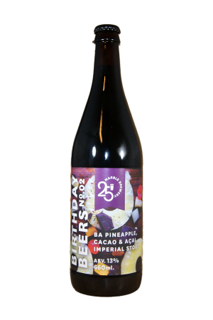 Marble Beers - Birthday Beer No. 2 Bourbon Barrel Aged Pineapple, Cacao & Açai Imperial Stout