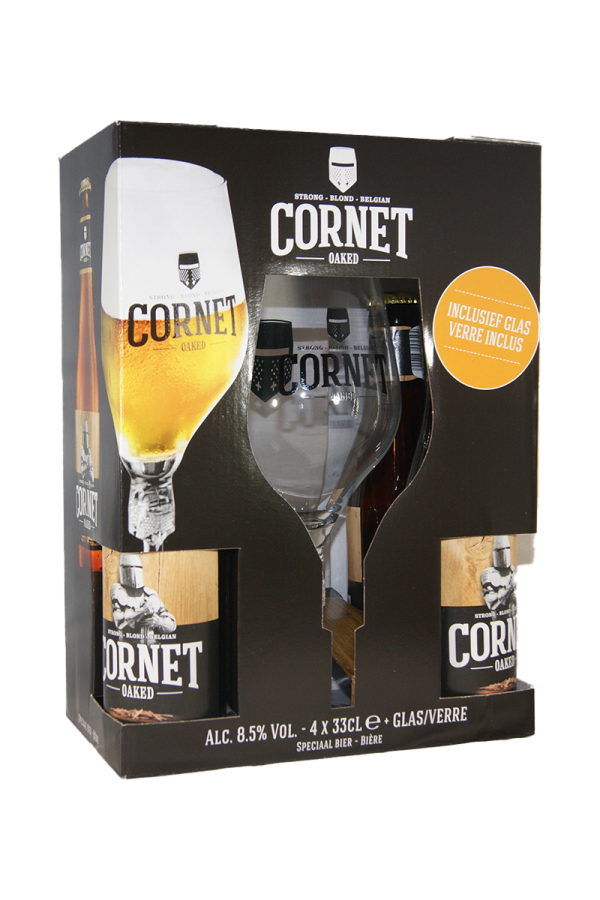 Cornet - Giftpack + Glas