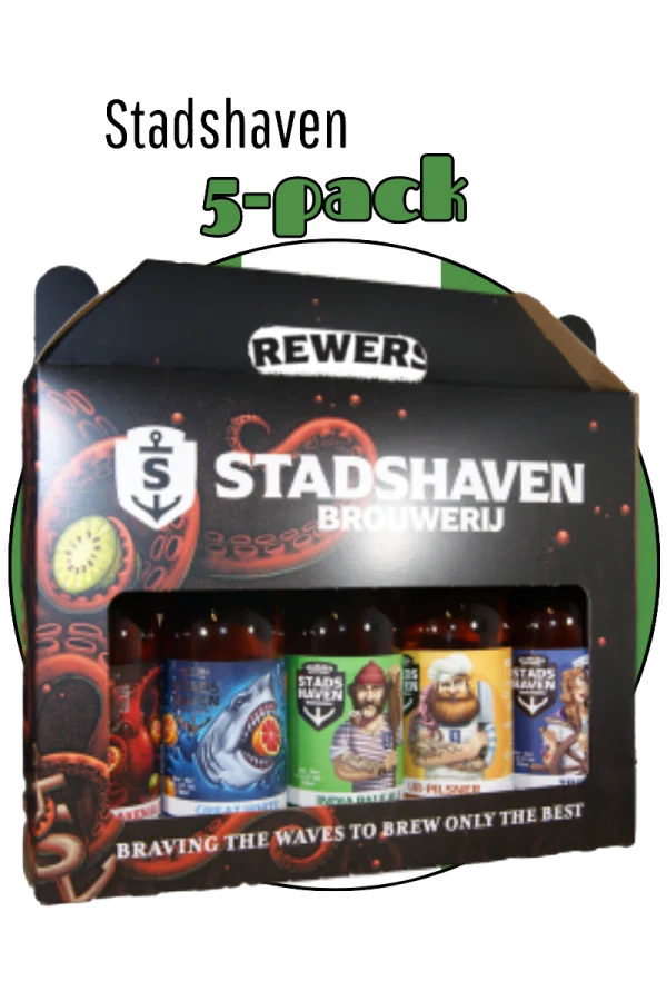 Stadshaven Brouwerij Rotterdam - 5 Pack Cadeauset