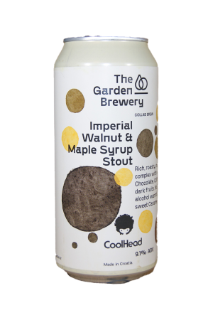 the garden brewery - imperial walnut en maple syrup stout