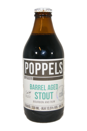 Poppels Bryggeri - Barrel Aged Stout – Bourbon and Rum