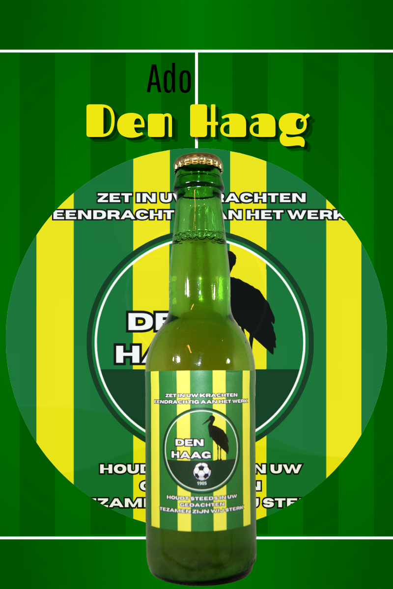 Voetbal Bier - ADO Den Haag