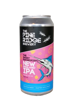 The Pine Ridge Brewery - The Sassy Swordfish`s New England IPA