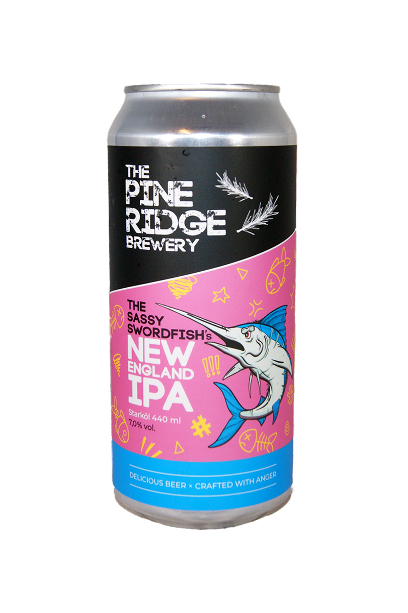 The Pine Ridge Brewery - The Sassy Swordfish`s New England IPA