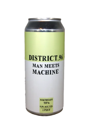 District 96 Beer Factory - Man Meets Machine