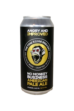 The Pine Ridge Brewery - No Monkey Business Angry and Improved