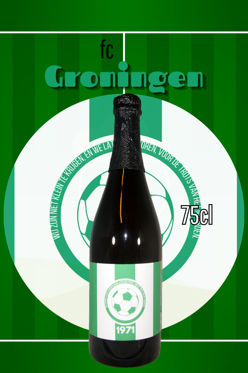 Voetbal Bier - FC Groningen (75cl)