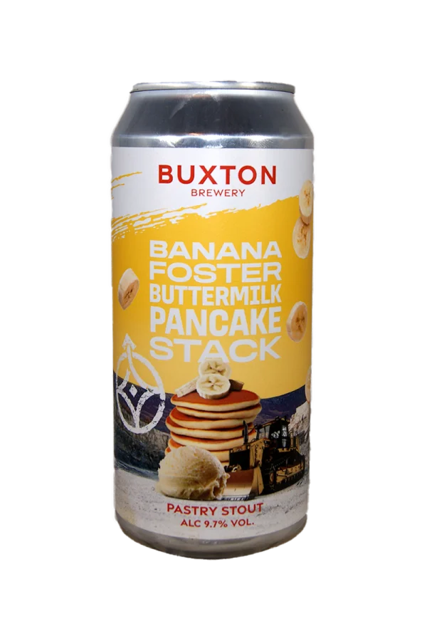 Buxton Brewery - Banana Foster Buttermilk Pancake Stack