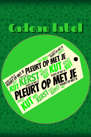 Cadeau Label - Kut Kerst