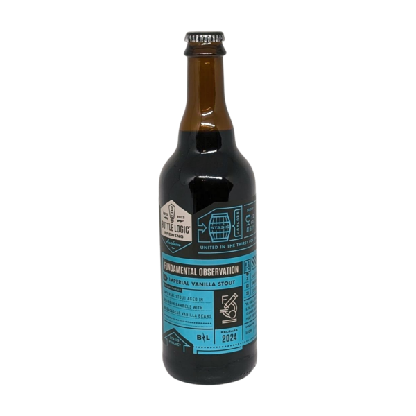 Bottle Logic Brewing Fundamental Observation 2024 | BA Stout