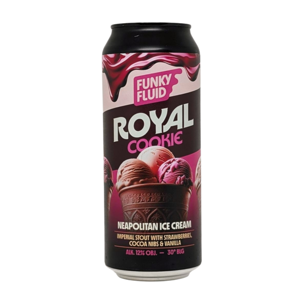 Funky Fluid Royal Cookie: Neapolitan Ice Cream | Imperial Pastry Stout